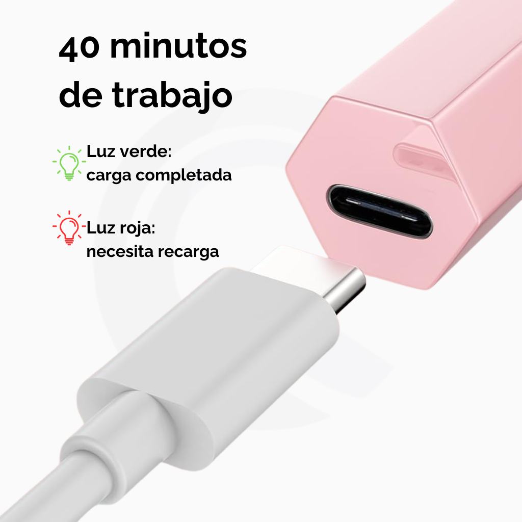 Lámpara portatil para soft gel