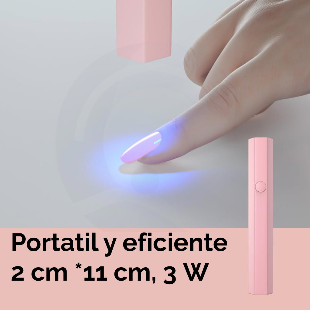 Lámpara portatil para soft gel